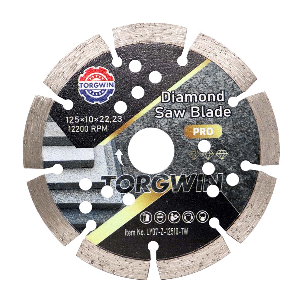 Diamond deighilte 125mm Saw lann le haghaidh marmar a ghearradh
