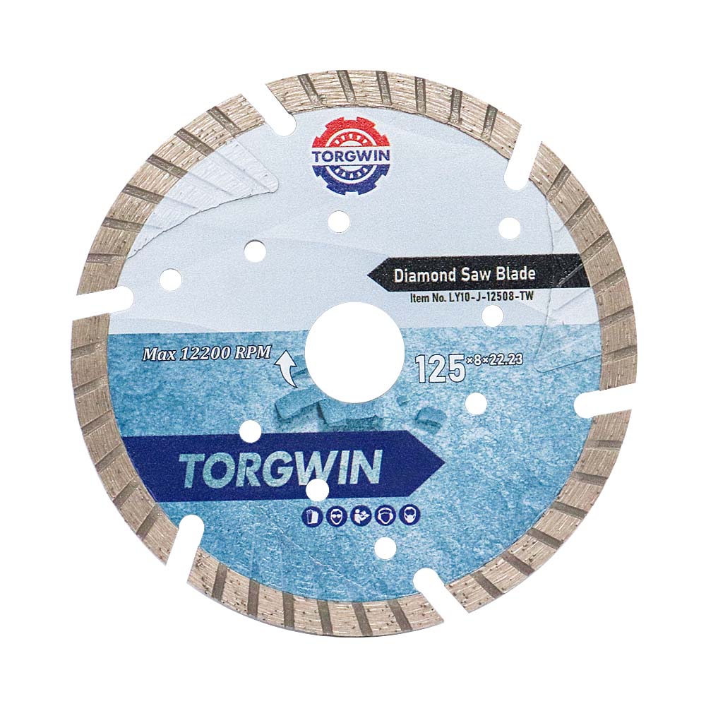 Diamond deighilte 125mm Blade le fiacla cosanta