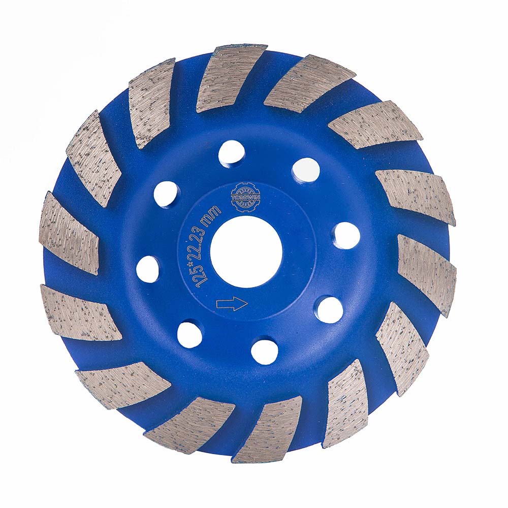 Rothaí Grinding Diamond Turbo Ardghráid ar fud